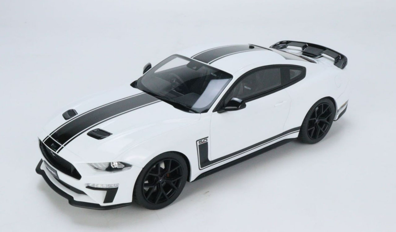 1/18 GT Spirit 2020 Ford Mustang R-Spec RSpec RHD (Oxford White) Resin Car Model