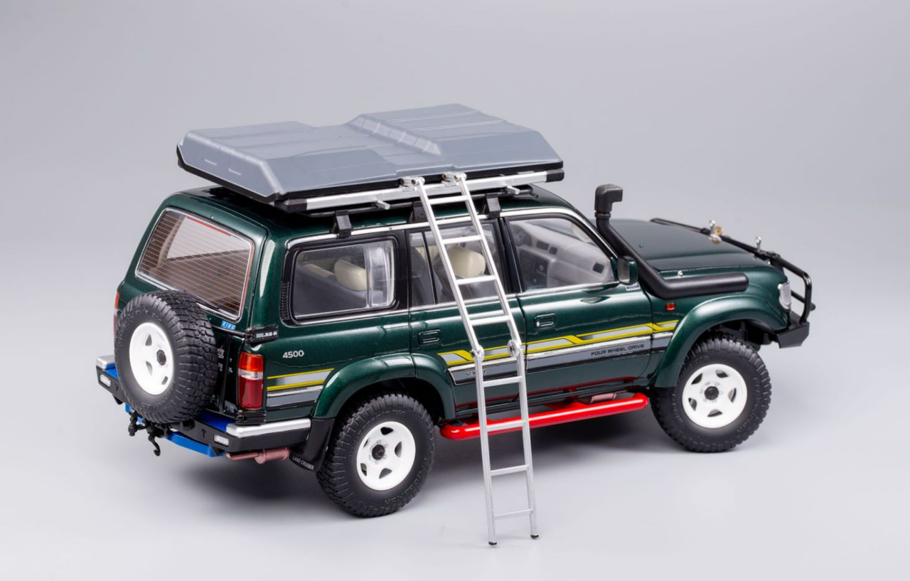 得価正規品Kenfai 1/18 TOYOTA Land Cruiser LC80 Off-Road Edition BLACK 乗用車