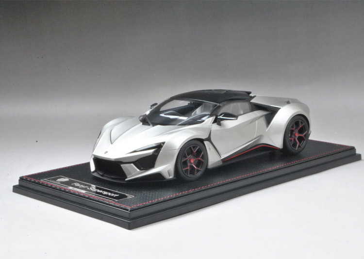 1/18 Frontiart Sophiart Lykan Fenyr (Silver) Resin Car Model
