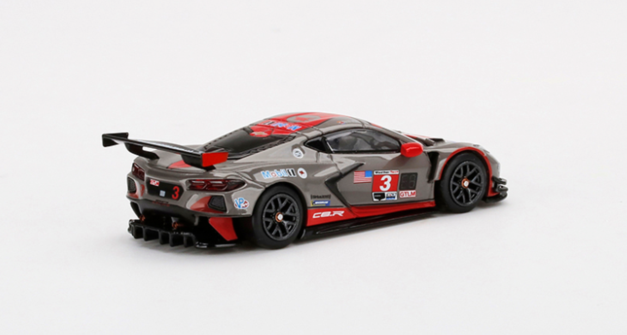 1/64 Mini GT 2021 Chevrolet Corvette C8.R #3 LHD IMSA 12H of Sebring Diecast Car Model