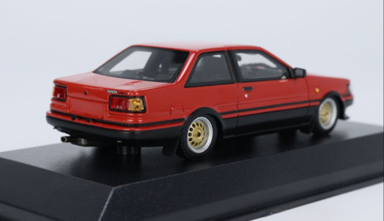  1/43 Minichamps Toyota Corolla GT 1984 Red Resin Car Model