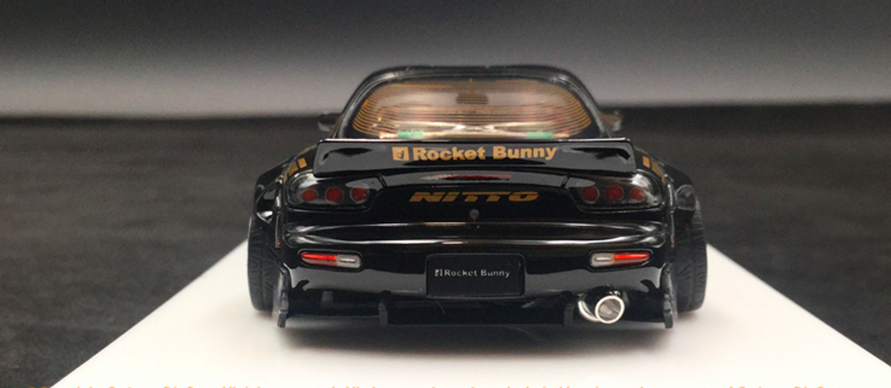  1/43 Fuelme Rocket Bunny RX-7 Black FM43008LM-D Limit 30 Pieces