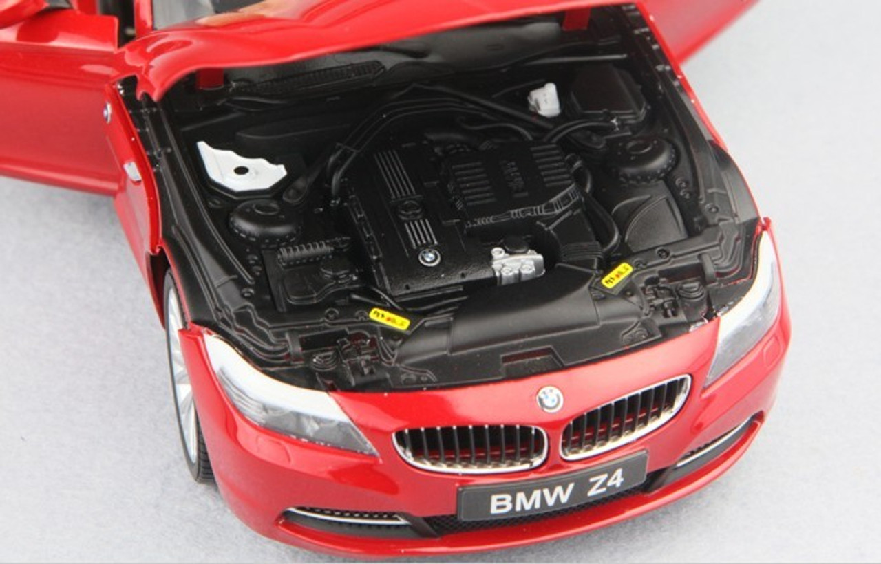 1/18 Kyosho BMW Z4 sDrive35i Convertible (E89) (Red) Diecast Car Model