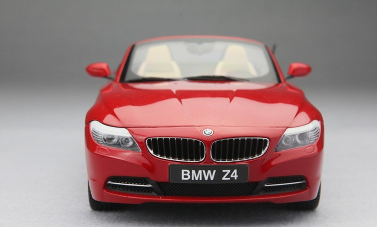 1/18 Kyosho BMW Z4 sDrive35i Convertible (E89) (Red) Diecast Car