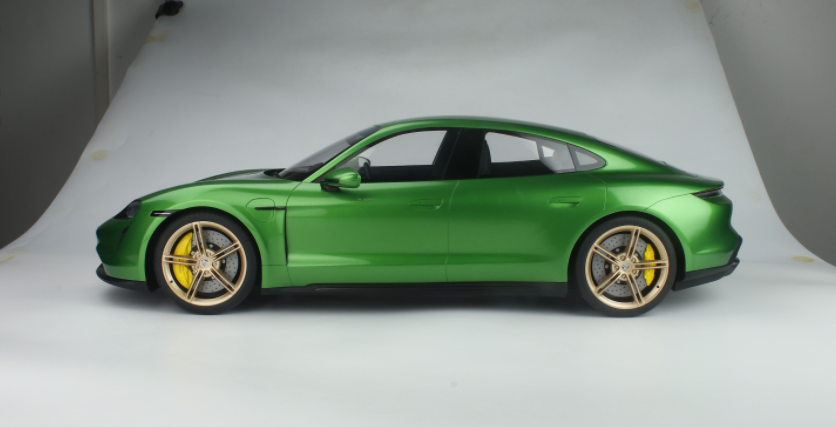 porsche taycan turbo s mamba green