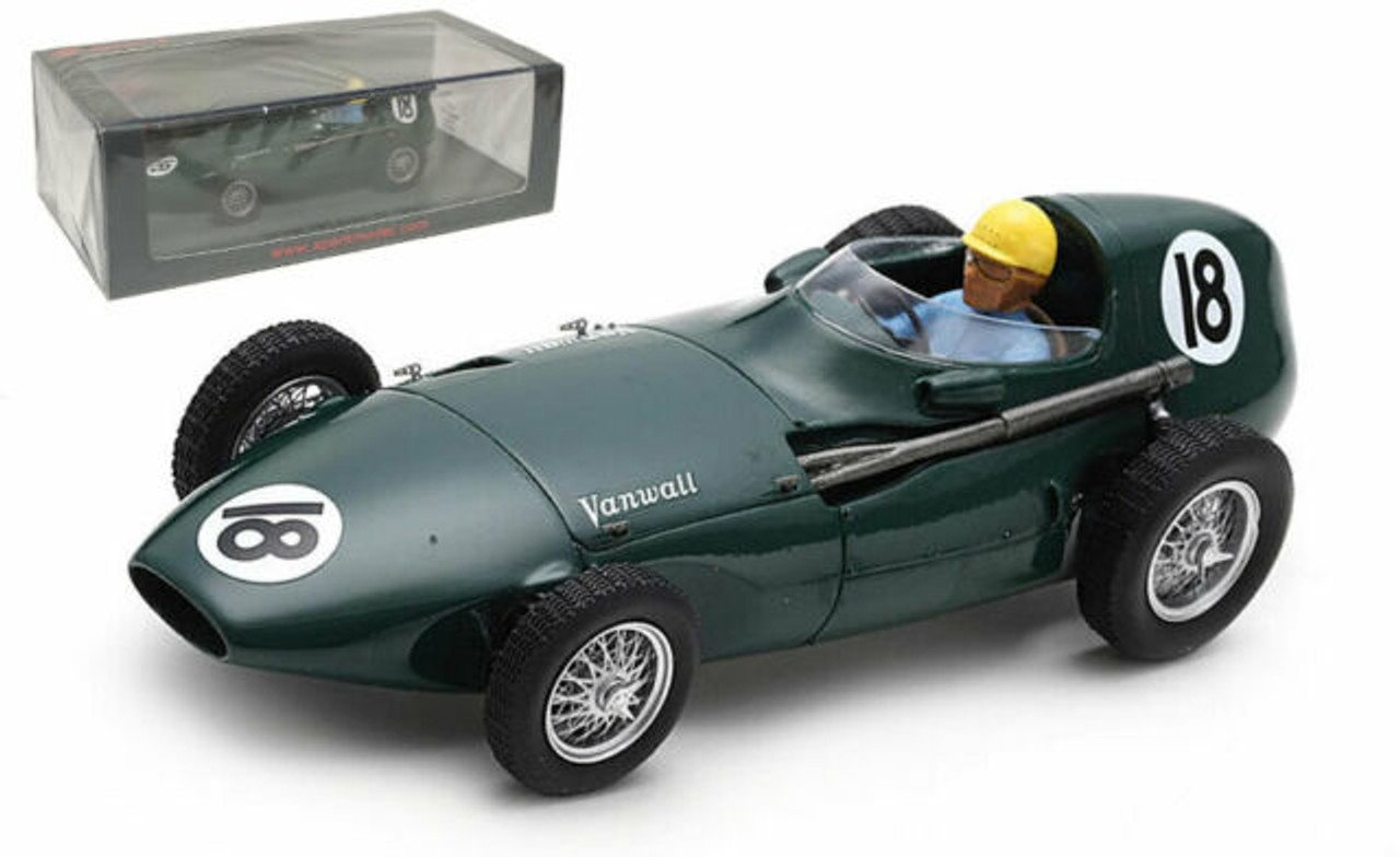 1/43 Vanwall VW 2 No.18 British GP 1956 José Froilán González Car Model