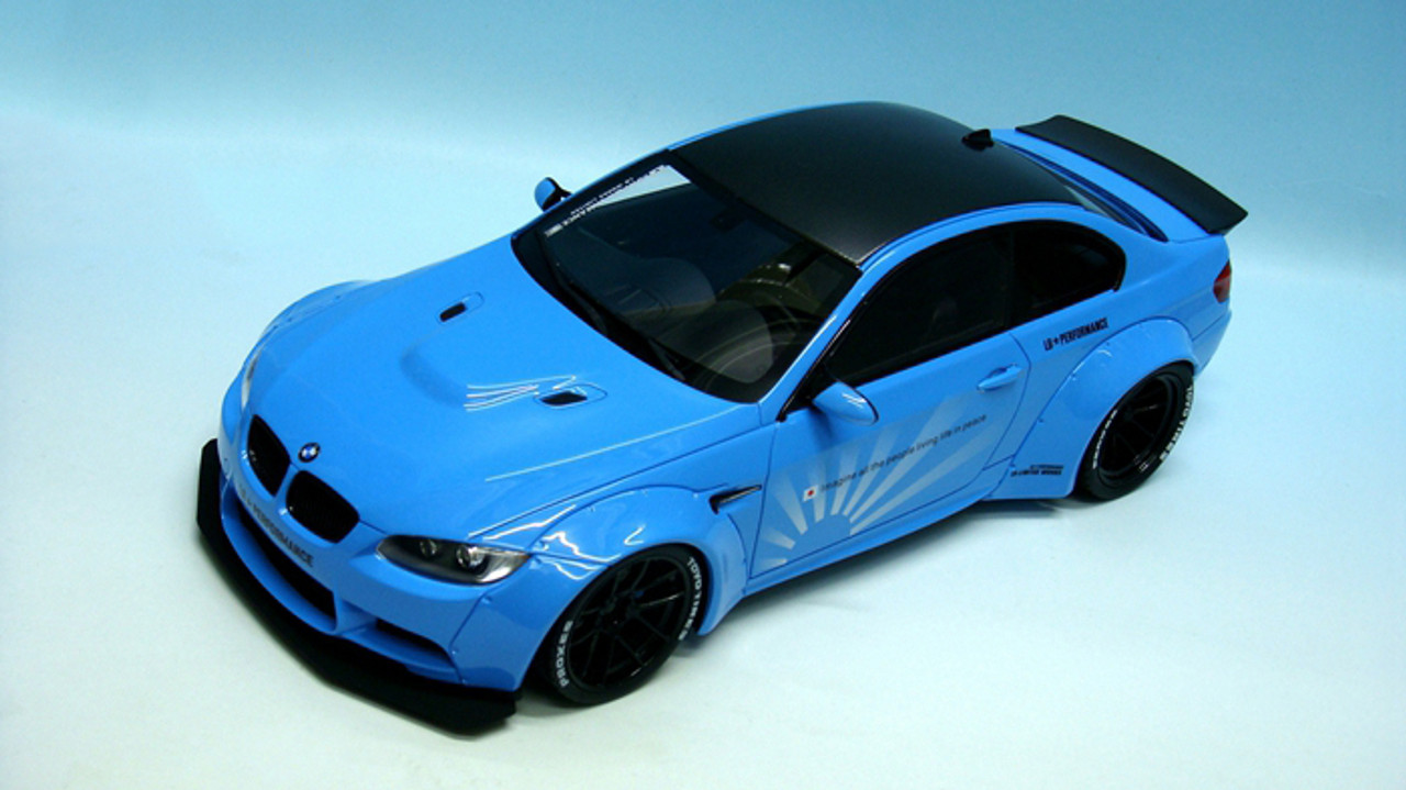 1/18 GT Spirit GTSpirit BMW E92 M3 LB Libertywalk Widebody (Blue