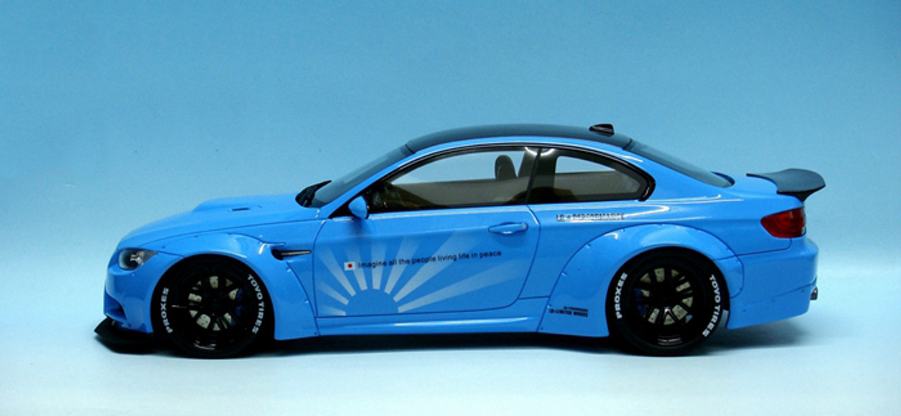 1/18 GT Spirit GTSpirit BMW E92 M3 LB Libertywalk Widebody (Blue) Resin Car Model