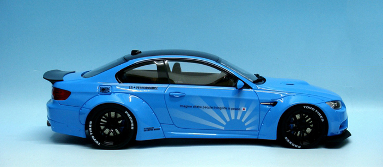 1/18 GT Spirit GTSpirit BMW E92 M3 LB Libertywalk Widebody (Blue) Resin Car Model