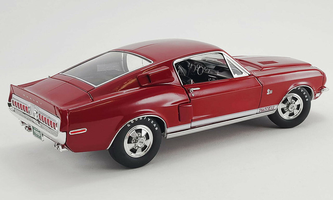 1/18 ACME 1968 Ford Mustang Shelby GT500 KR (Candy Apple Red