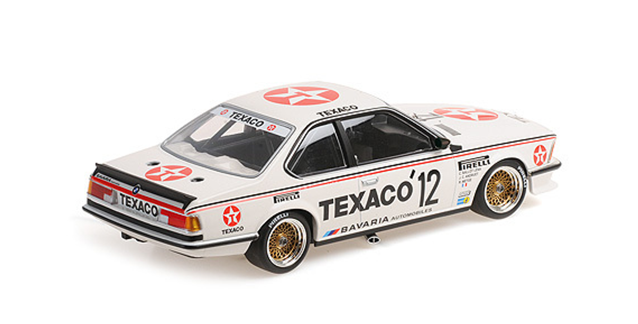 1/18 Minichamps 1985 BMW 635 CSi #12 8th 24h Spa Bavaria Automobiles Claude Ballot-Léna, René Metge, Jean-Claude Andruet Car Model