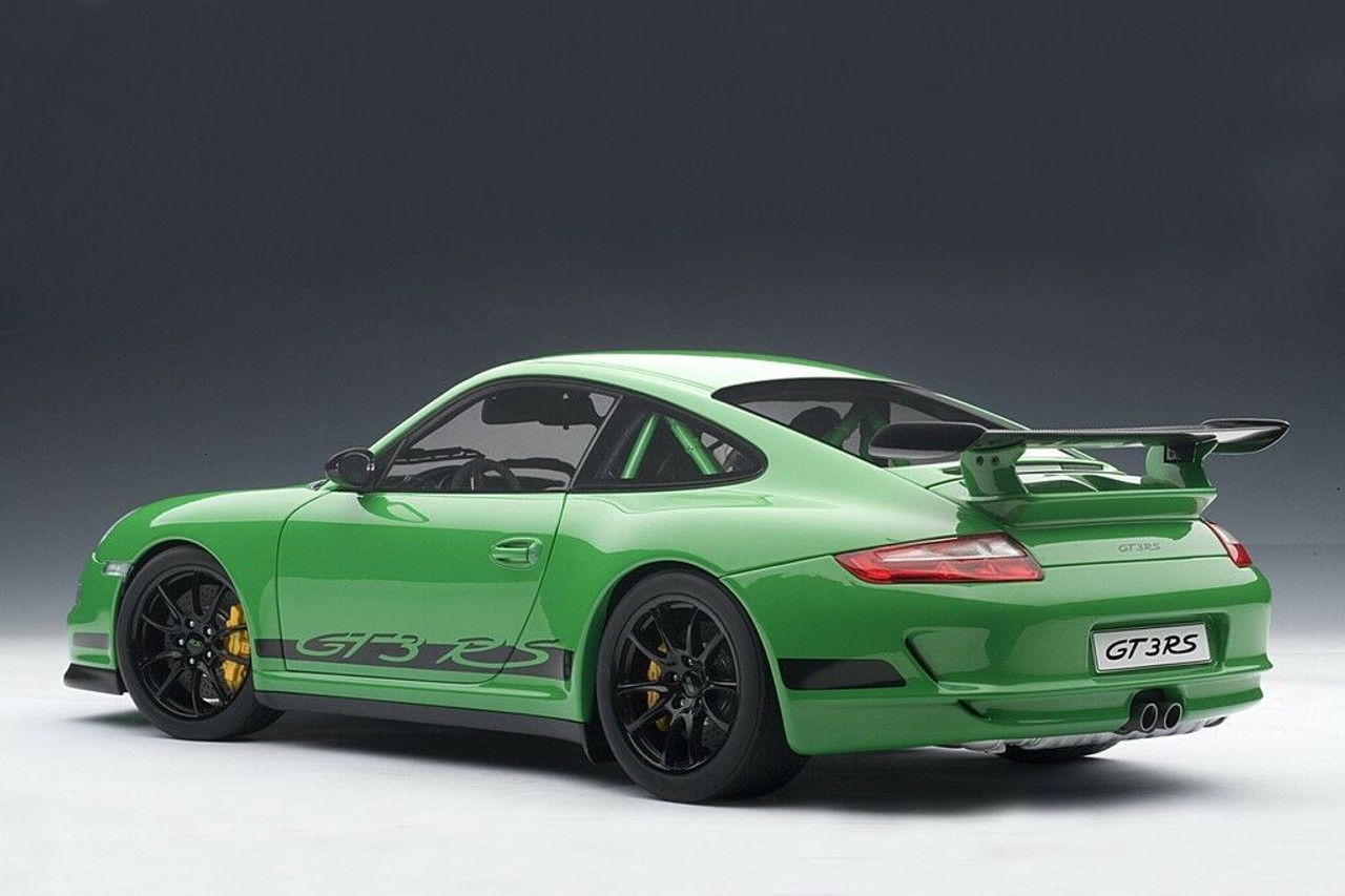 1/12 AUTOart PORSCHE 911 (997) GT3 RS - Green Diecast Car Model