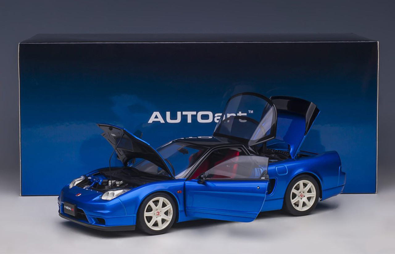 1/18 AUTOart Honda NSX NSX-R (NA2) Long Beach Blue Pearl Car Model