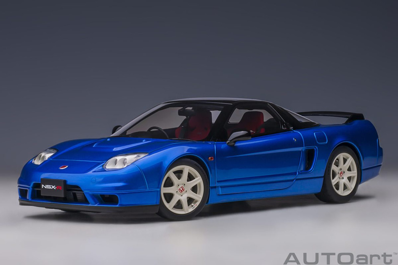 1/18 AUTOart Honda NSX NSX-R (NA2) Long Beach Blue Pearl Car Model