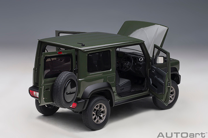 1/18 AUTOart Suzuki Jimny Sierra (JB74) (Jungle Green) Car Model