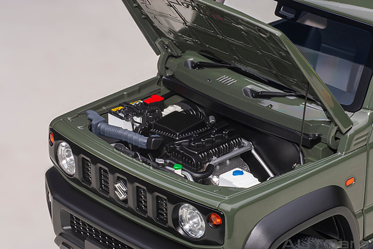 1/18 AUTOart Suzuki Jimny Sierra (JB74) (Jungle Green) Car Model