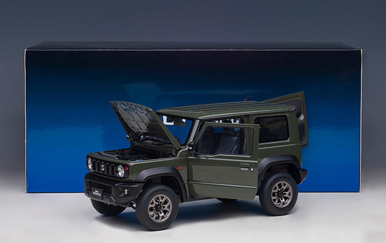 1/18 AUTOart Suzuki Jimny Sierra (JB74) (Jungle Green) Car Model