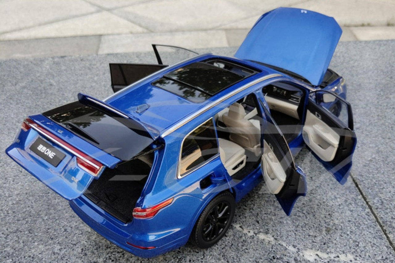 1/18 Dealer Edition Li Xiang ONE (Dark Blue) Diecast Car Model