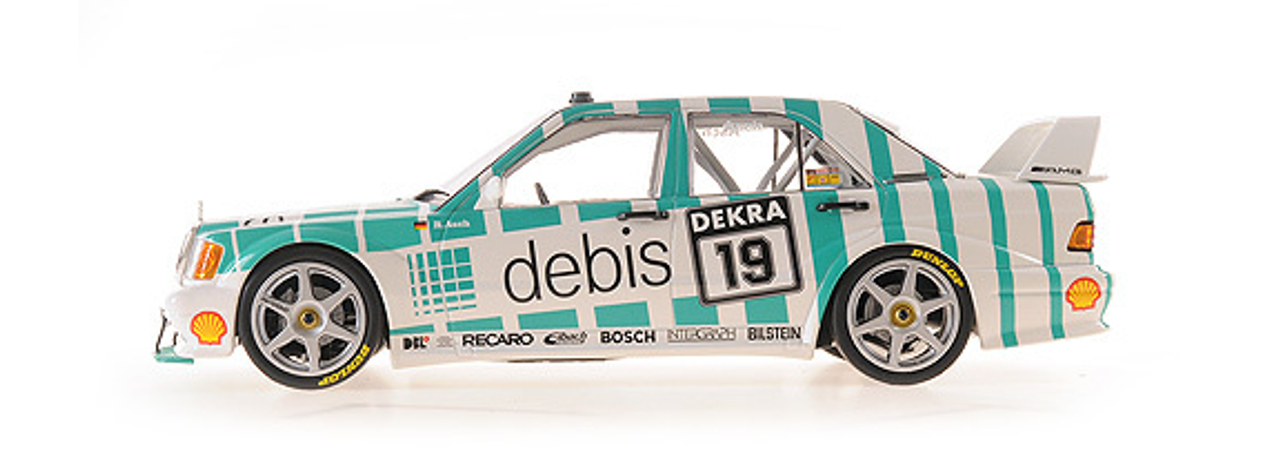 1/18 Minichamps Mercedes-Benz 190E 2.5-16 Evo 2 #19 DTM 1991 Roland Asch Car Model