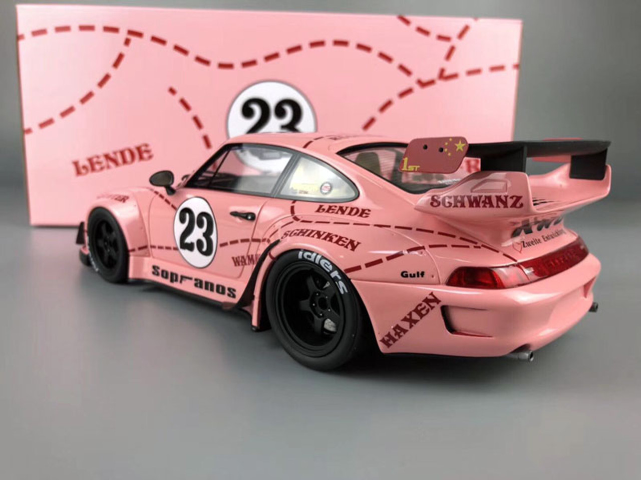 1/18 GT Spirit GTSpirit Porsche 911 993 RWB Widebody #23 Lende 