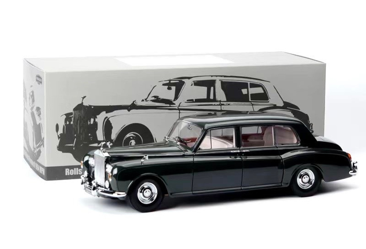 1/18 Paragon 1964 RR Rolls-Royce Phantom V (Dark Green) Diecast Car Model