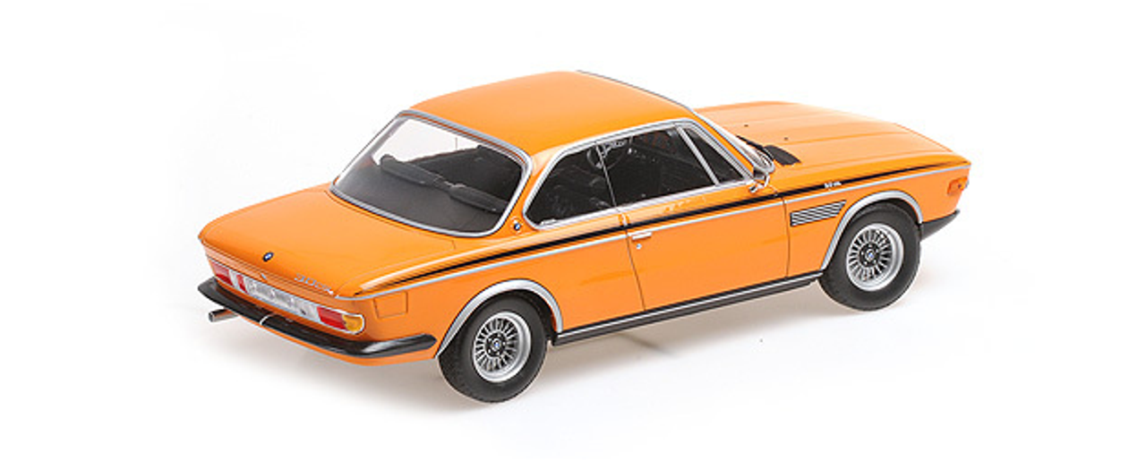 1/18 Minichamps 1971 BMW 3.0 CSL (Orange) Car Model