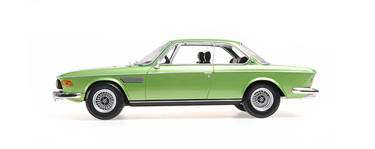 1/18 Minichamps 1972 BMW 3.0 CSI (Metallic Green) Car Model