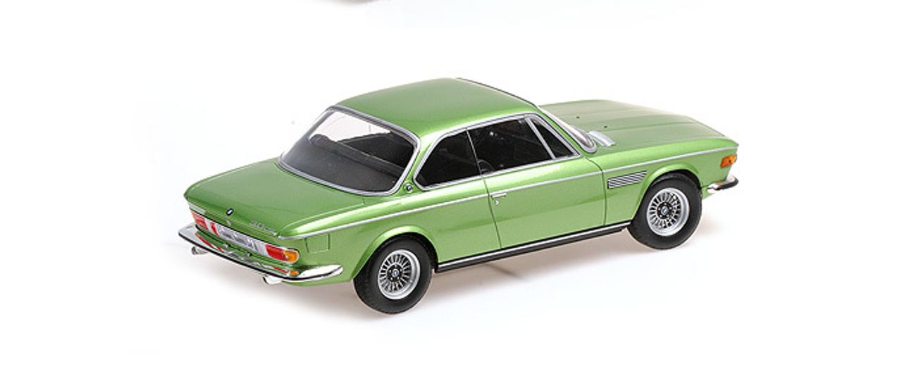 1/18 Minichamps 1972 BMW 3.0 CSI (Metallic Green) Car Model