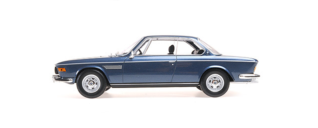 1/18 Minichamps 1968 BMW 2800 CS (Blue Metallic) Car Model