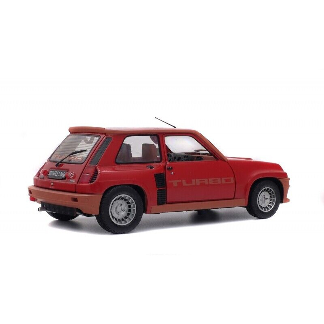 1/18 Solido 1981 Renault 5 Turbo Rouge Grenade (Red) Diecast Car Model