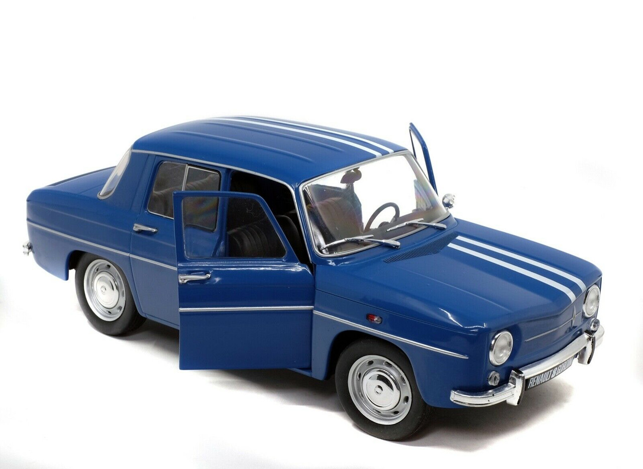 1/18 Solido 1967 Renault 8 Gordini 1100 Bleu Gordini Blue Diecast