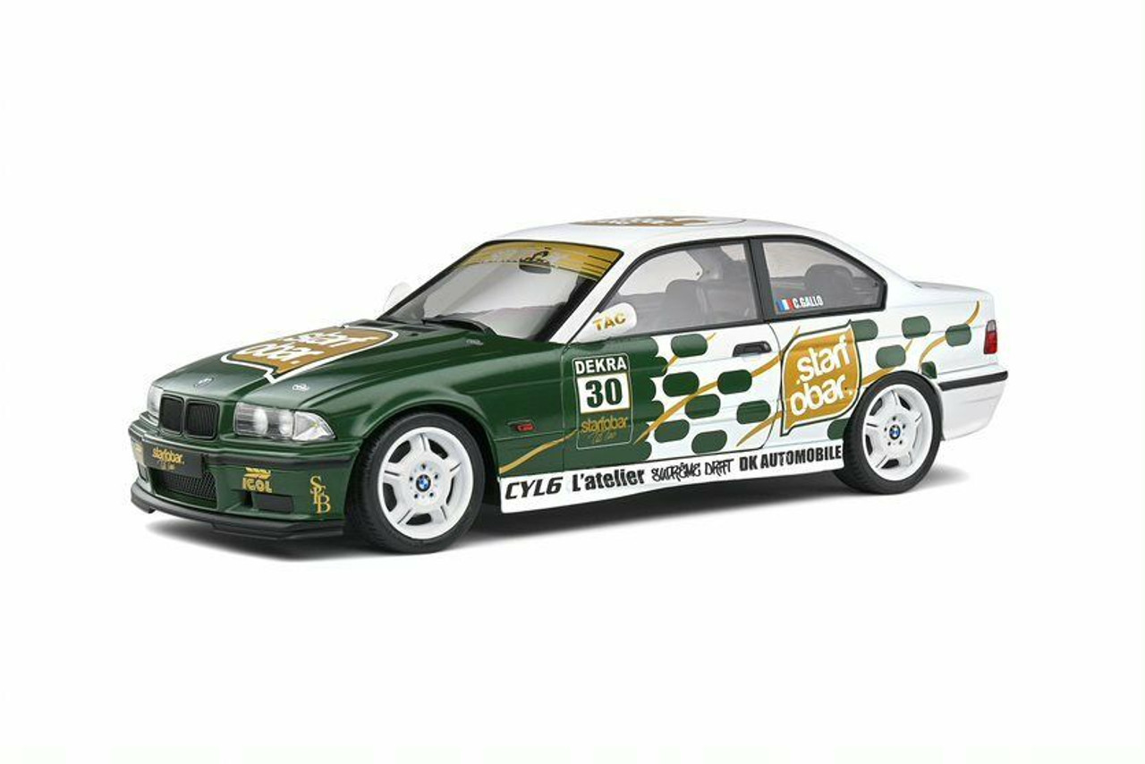 スプリンタ 1/18 Solido 1994 BMW E36 M3 Coupe Starfotictac Diecast Car