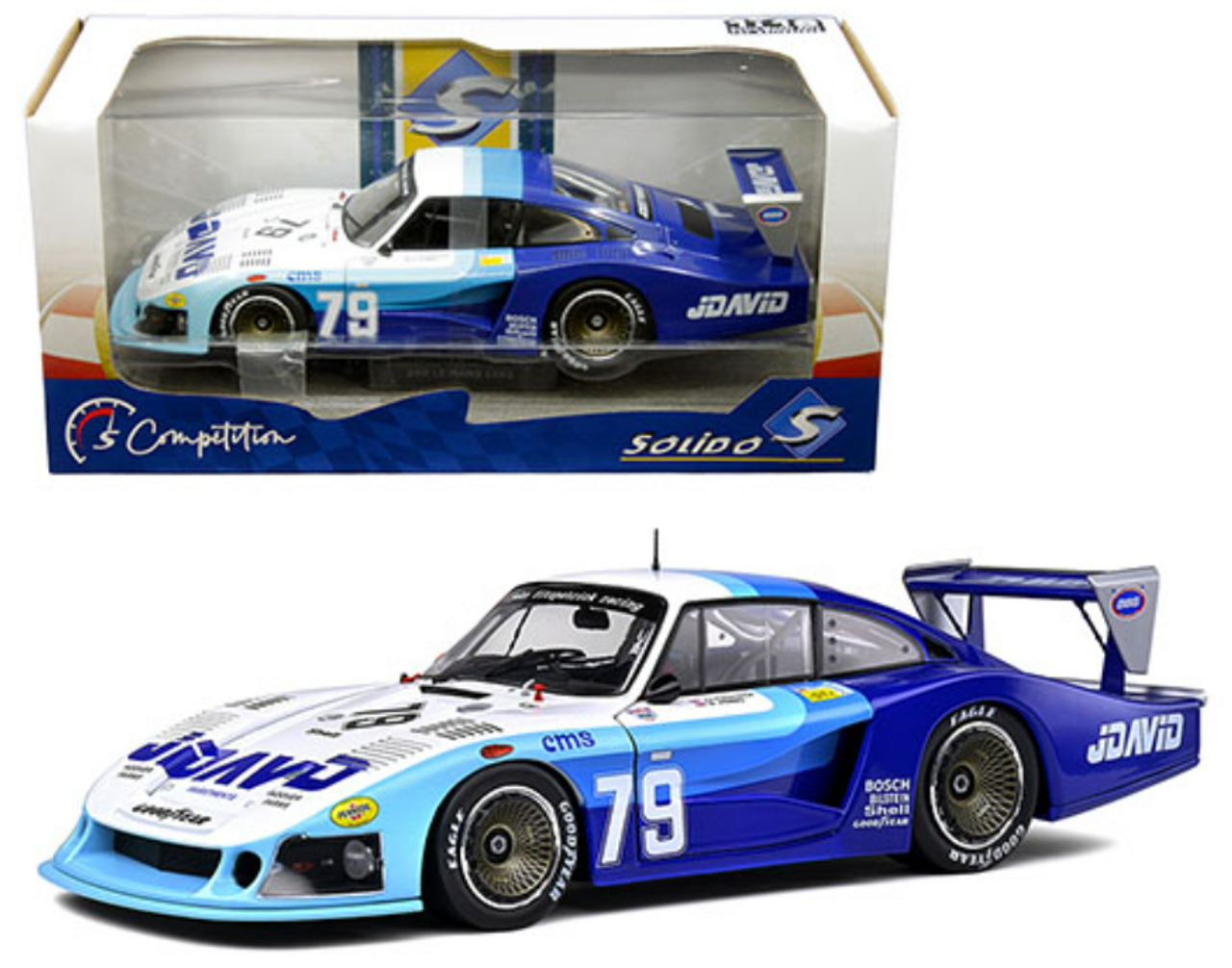 SALEHOT1/18 SOLIDO Porsche 935 MOBYDICK LEMANS 1978 MARTINI(ソリド, ポルシェ, ルマン, S1805401) ソリド