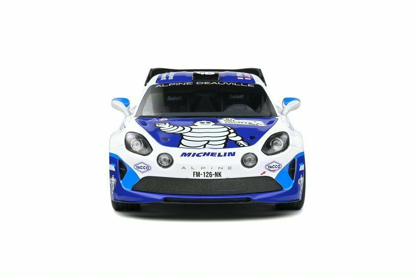 Alpine A110 Rallye WRC Monza 2020 – Solido 1/18 – Neuf Sous Boîte