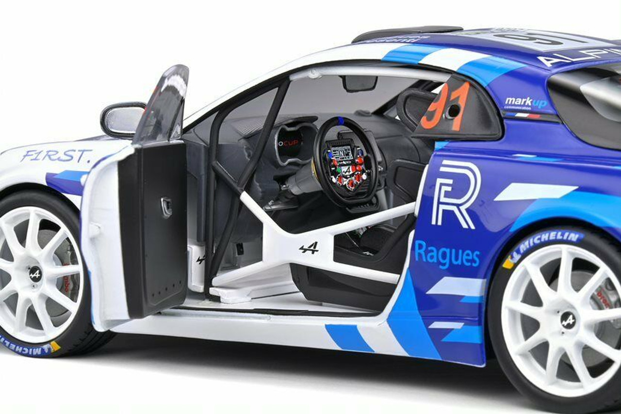 1/18 Solido Renault Alpine A110 Rally WRC Monza 2020 N° 91 P.R Diecast Car Model