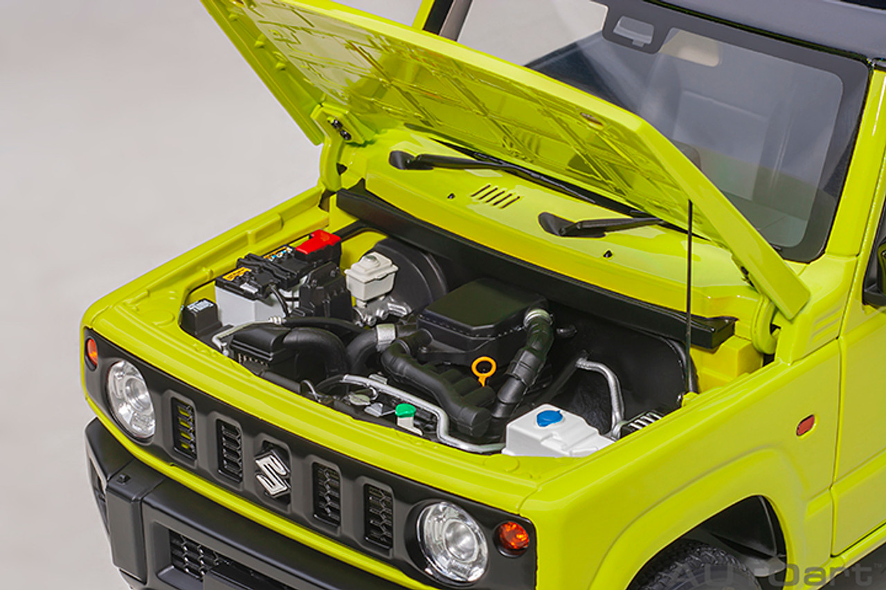 AutoArt 1/18 Suzuki Jimny　ジムニー　キネティックイエロ AUTOart - 1:18 Suzuki Jimny Sierra (JB74) (Kinetic Yellow