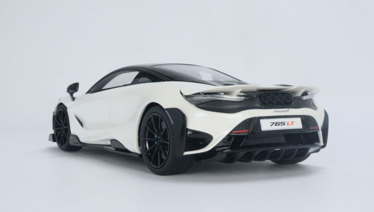 1/18 GT Spirit 2020 McLaren 765LT (White with Black Top) Resin Car Model