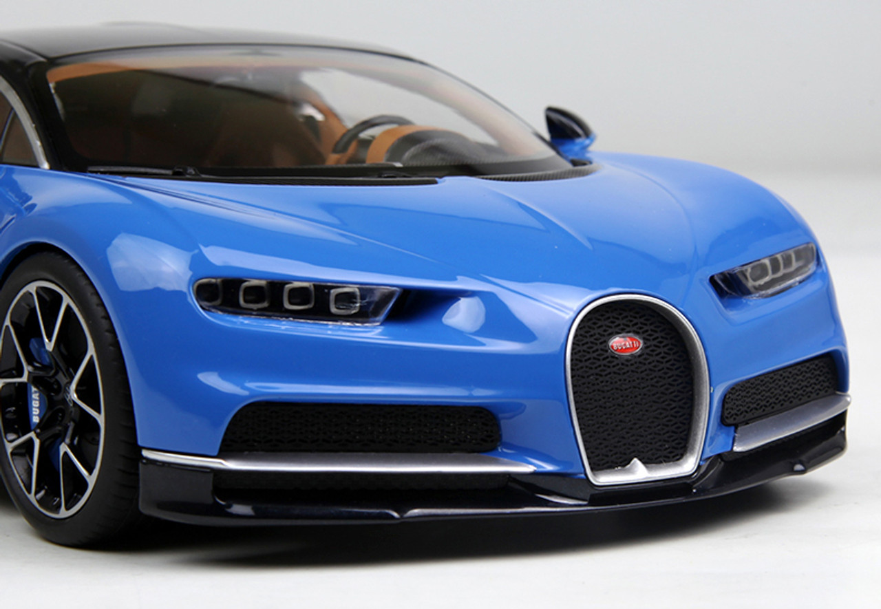 1/18 Kyosho Ousia Bugatti Chiron (Blue) Diecast Car Model