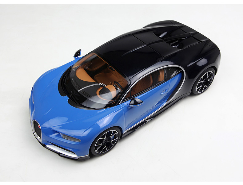 1/18 Kyosho Ousia Bugatti Chiron (Blue) Diecast Car Model