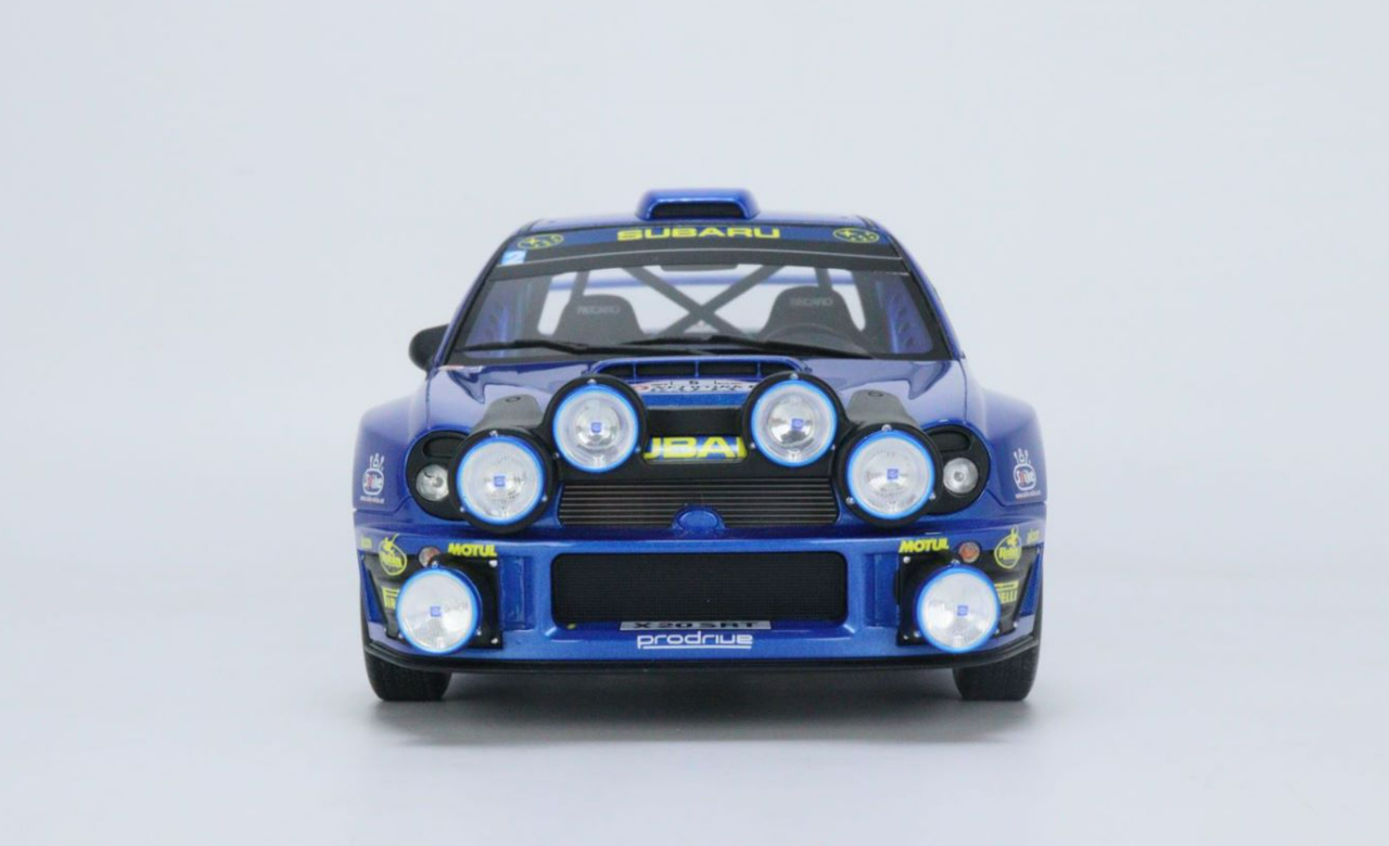 1/18 OTTO Subaru Impreza WRX STI Night Lights Resin Car Model