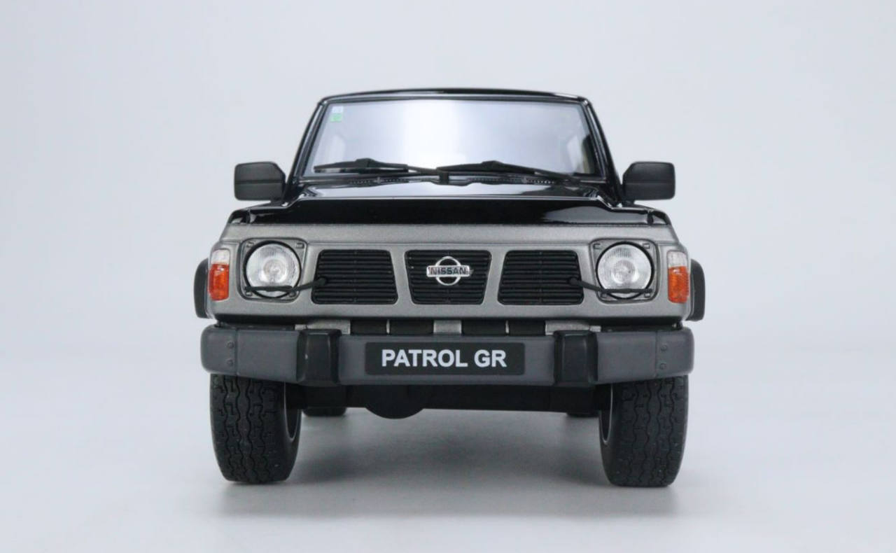 1/18 OTTO Nissan Patrol GT (Black & Grey) Resin Car Model