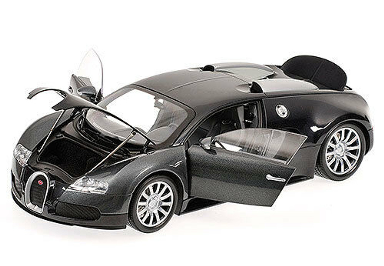 1/18 Minichamps Bugatti Veyron 16.4 (Black / Grey) Diecast Car Model