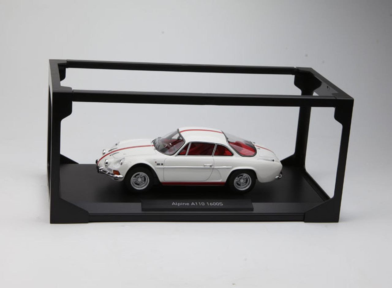 1/18 Norev 1971 Renault Alpine A110 1600S (White) Diecast Car Model