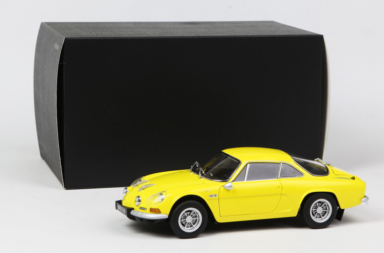 1/18 Kyosho Renault Alpine A110 1600S (Yellow) Diecast Car Model