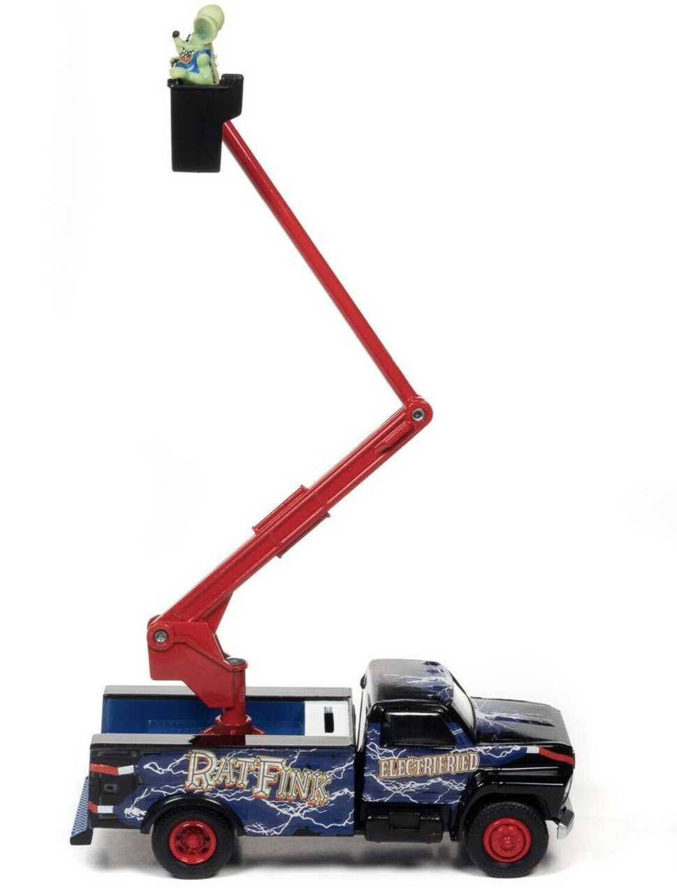 1/34 Auto World Rat Fink 1990 Ford Utility Bucket Truck Diecast