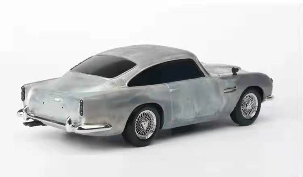 Non-Painted 1/18 Aston Martin DB5 James Bond 007 Enclosed Diecast Car Model