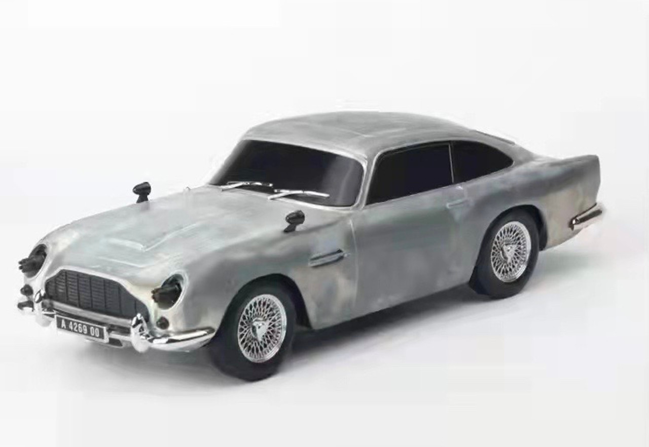 Non-Painted 1/18 Aston Martin DB5 James Bond 007 Enclosed Diecast Car Model