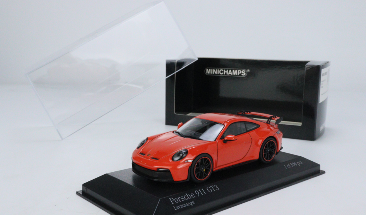1/43 Minichamps 2020 Porsche 911 GT3 (992) Orange Diecast Car Model ...