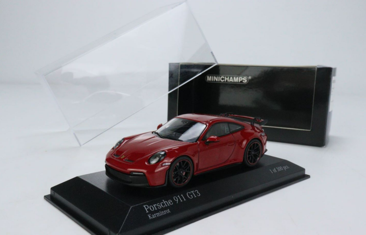 1/43 Minichamps 2020 Porsche 911 GT3 (992) Red Diecast Car Model ...