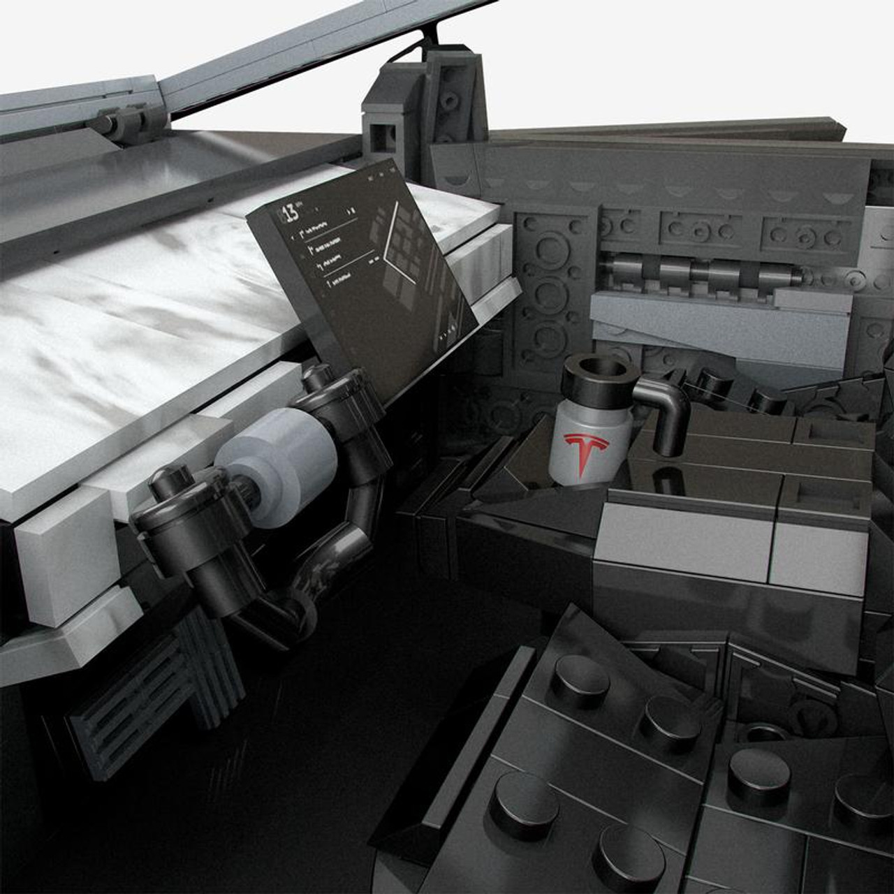 Mattel Creations MEGA Tesla Cybertruck - LIVECARMODEL.com